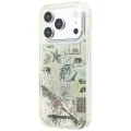Калъф Karl Lagerfeld Hardcase Liquid Glitter Beach and Sand (KLHCP18L6LCSPCE) - iPhone 18 Pro / iPhone 17 Pro - Бежов