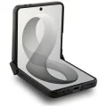 Калъф Karl Lagerfeld Saffiano Karl&Choupette Metal Pin (KLHCZF8SAPKCNPK) - Samsung Galaxy Z Flip8 - Черен