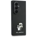 Калъф Karl Lagerfeld Saffiano Karl&Choupette Metal Pin (KLHCZFD8SAPKCNPK) - Samsung Galaxy Z Fold8 Ultra - Черен