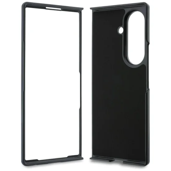 Калъф Karl Lagerfeld Saffiano Karl&Choupette Metal Pin (KLHCZFD8SAPKCNPK) - Samsung Galaxy Z Fold8 Ultra - Черен
