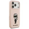Калъф Karl Lagerfeld Silicone Sketch & Logo (KLHMP17XSKIGROP) - iPhone 17 Pro Max - Розов