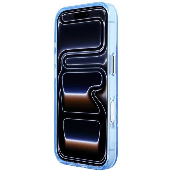 Калъф Karl Lagerfeld IML Big Signature Resin Logo and Metal Frame (KLHCP18L6HCKSRB) - iPhone 18 Pro / iPhone 17 Pro - Син