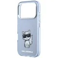 Калъф Karl Lagerfeld IML Choupette Body Sketch Print MagSafe (KLHMP18L6HCIKDB) - iPhone 18 Pro / iPhone 17 Pro - Син