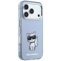 Калъф Karl Lagerfeld IML Choupette Body Sketch Print MagSafe (KLHMP18X6HCIKDB) - iPhone 18 Pro Max / iPhone 17 Pro Max - Син