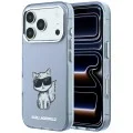 Калъф Karl Lagerfeld IML Choupette Body Sketch Print MagSafe (KLHMP18X6HCIKDB) - iPhone 18 Pro Max / iPhone 17 Pro Max - Син