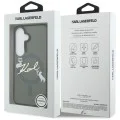 Калъф Karl Lagerfeld IML Choupette Karl Script Logo MagSafe (KLHMS26M5HKSCAK) - Samsung Galaxy S26 Plus - Черен