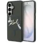 Калъф Karl Lagerfeld IML Choupette Karl Script Logo MagSafe (KLHMS26M5HKSCAK) - Samsung Galaxy S26 Plus - Черен