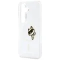 Калъф Karl Lagerfeld IML Choupette Peekaboo Logo MagSafe (KLHMS26S6HCPSCT) - Samsung Galaxy S26 - Бял