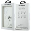 Калъф Karl Lagerfeld IML Choupette Peekaboo Logo MagSafe (KLHMS26S6HCPSCT) - Samsung Galaxy S26 - Бял