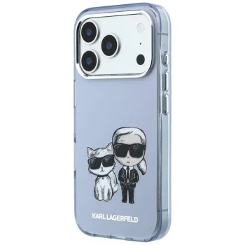 Калъф Karl Lagerfeld IML KC Bodies Sketch Print MagSafe (KLHMP18L6HKCIDB) - iPhone 18 Pro / iPhone 17 Pro - Син