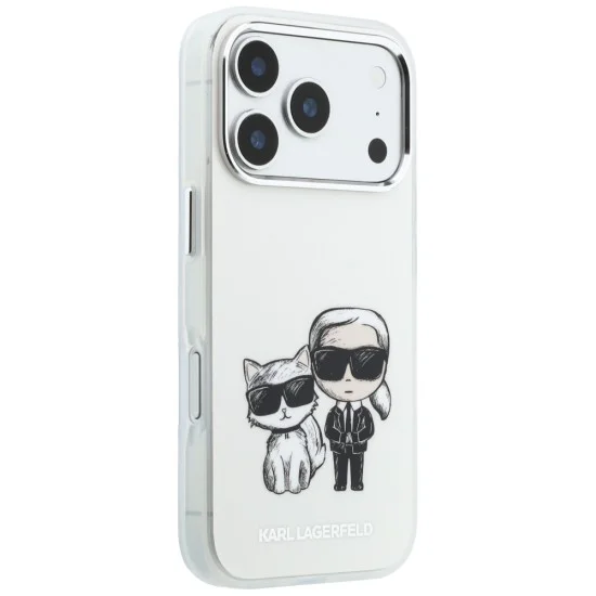 Калъф Karl Lagerfeld IML KC Bodies Sketch Print MagSafe (KLHMP18L6HKCIDE) - iPhone 18 Pro / iPhone 17 Pro - Бежов