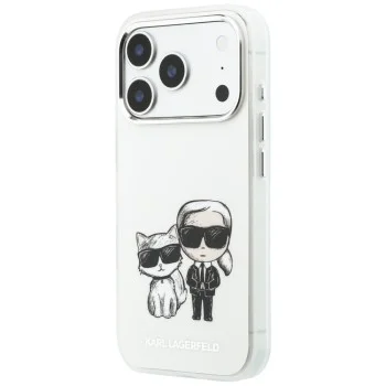 Калъф Karl Lagerfeld IML KC Bodies Sketch Print MagSafe (KLHMP18L6HKCIDE) - iPhone 18 Pro / iPhone 17 Pro - Бежов