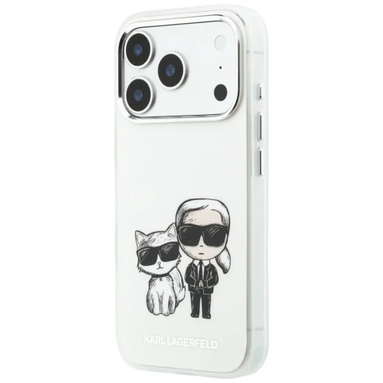 Калъф Karl Lagerfeld IML KC Bodies Sketch Print MagSafe (KLHMP18L6HKCIDE) - iPhone 18 Pro / iPhone 17 Pro - Бежов