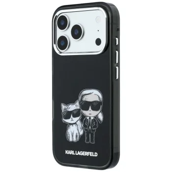 Калъф Karl Lagerfeld IML KC Bodies Sketch Print MagSafe (KLHMP18L6HKCIDK) - iPhone 18 Pro / iPhone 17 Pro - Черен