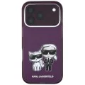 Калъф Karl Lagerfeld IML KC Bodies Sketch Print MagSafe (KLHMP18L6HKCIDR) - iPhone 18 Pro / iPhone 17 Pro - Бордо