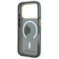 Калъф Karl Lagerfeld - IML Peekaboo Print and Metal Frame MagSafe (KLHMP18L6HCPSCK) - iPhone 18 Pro / iPhone 17 Pro - Черен
