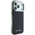 Калъф Karl Lagerfeld IML Rhinestones and Electroplated Logo (KLHCP18L6HCRDKLK) - iPhone 18 Pro / iPhone 17 Pro - Черен