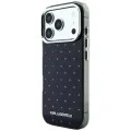 Калъф Karl Lagerfeld IML Rhinestones and Electroplated Logo (KLHCP18X6HCRDKLK) - iPhone 18 Pro Max / iPhone 17 Pro Max - Черен