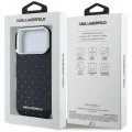 Калъф Karl Lagerfeld IML Rhinestones and Electroplated Logo (KLHCP18X6HCRDKLK) - iPhone 18 Pro Max / iPhone 17 Pro Max - Черен