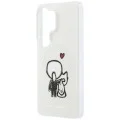 Калъф Karl Lagerfeld IML with K&C Back Logo MagSafe (KLHMS26L6HKCBHH) - Samsung Galaxy S26 Ultra - Бял