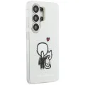 Калъф Karl Lagerfeld IML with K&C Back Logo MagSafe (KLHMS26L6HKCBHH) - Samsung Galaxy S26 Ultra - Бял