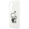 Калъф Karl Lagerfeld IML with K&C Back Logo MagSafe (KLHMS26S6HKCBHH) - Samsung Galaxy S26 - Бял