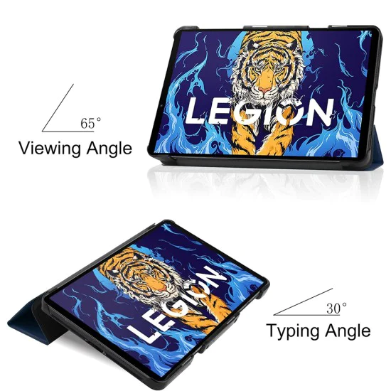 Калъф за Lenovo Legion Tab Gen 5 - FoldPro - Techsuit - Син