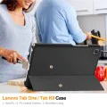 Калъф за Lenovo Tab One 8.7 - Techsuit - FoldPro - Черен