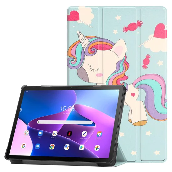 Калъф за Lenovo Idea Tab 11 - FoldPro - Techsuit - Unicorn
