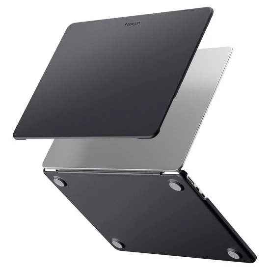 Калъф за MacBook Air 13 (2026 / 2025 / 2024 / 2022) - Nano Pop (ACS11269) - Spigen - Черен сусам