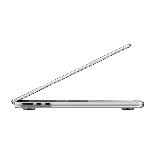 Калъф за MacBook Air 15 (2023 / 2024 / 2025 / 2026) - UNIQ Vero - Прозрачен (Crystal Clear)