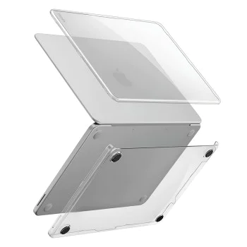 Калъф за MacBook Neo 13 - UNIQ Vero - Прозрачен (Crystal Clear)