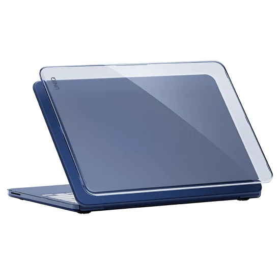 Калъф за MacBook Neo 13 - UNIQ Vero - Син (Tinted Indigo)
