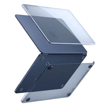 Калъф за MacBook Neo 13 - UNIQ Vero - Син (Tinted Indigo)