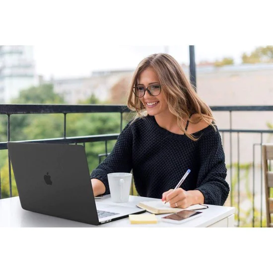 Калъф за MacBook Neo 13 - UltraShell - Techsuit - Матово черен