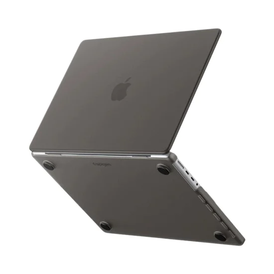 Калъф за MacBook Pro 16 (2021 / 2023 / 2024 / 2026) - Airskin - Spigen - Черен (Frost Black)