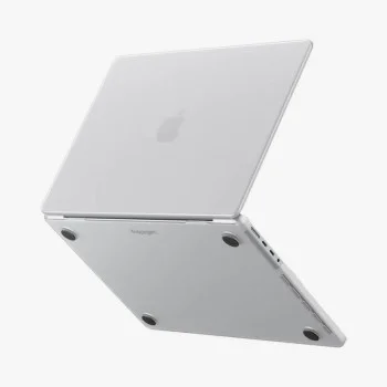 Калъф за MacBook Pro 16 (2021 / 2023 / 2024 / 2026) - Airskin - Spigen - Прозрачен (Frost Clear)