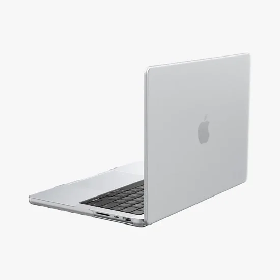 Калъф за MacBook Pro 16 (2021 / 2023 / 2024 / 2026) - Airskin - Spigen - Прозрачен (Frost Clear)