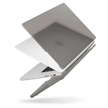 Калъф за MacBook Pro 16 (2021 / 2023 / 2024 / 2026) - UNIQ Claro - Матово сив