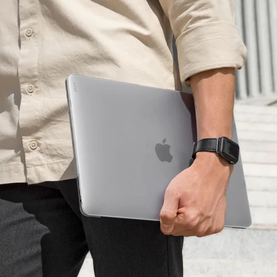 Калъф за MacBook Pro 16 (2021 / 2023 / 2024 / 2026) - UNIQ Claro - Матово сив