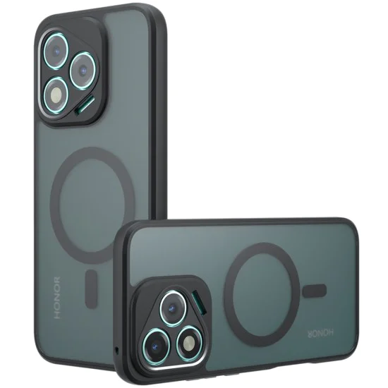Калъф MagSafe – Honor Magic8 Lite – Techsuit PureFrost – Матирано черен
