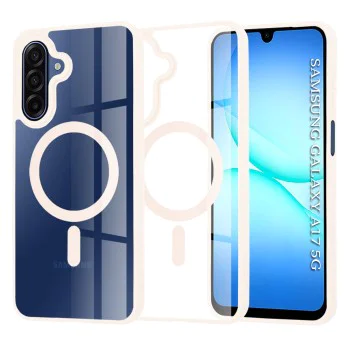 Калъф MagSafe – Samsung Galaxy A17 5G / A17 4G – Techsuit MagSafe Pro – Nude Pink