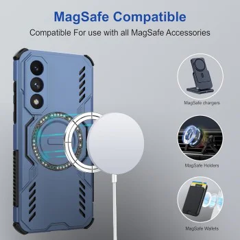 Калъф MagSafe – Xiaomi 15T Pro – Techsuit ArmorMag Case – Син