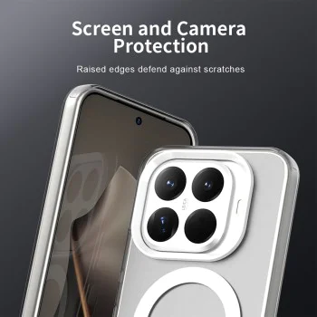 Калъф MagSafe – Xiaomi 15T Pro – Techsuit CandyCase – Бял
