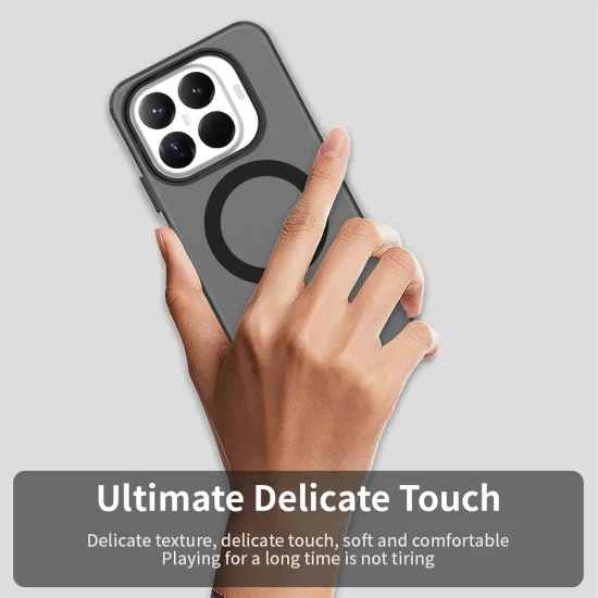 Калъф MagSafe – Xiaomi 15T Pro – Techsuit CandyCase – Черен