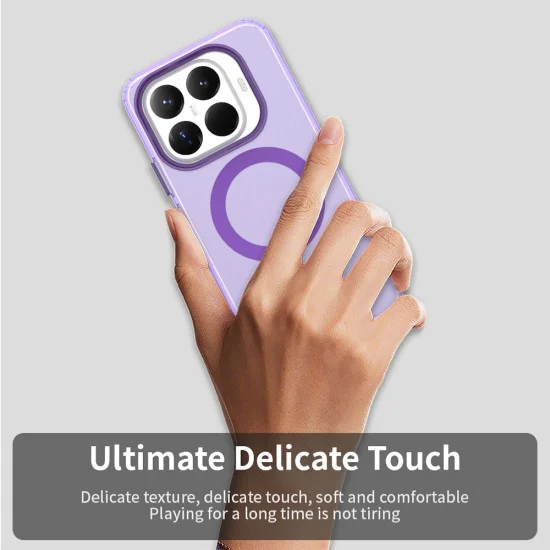 Калъф MagSafe – Xiaomi 15T Pro – Techsuit CandyCase – Лилав