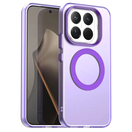 Калъф MagSafe – Xiaomi 15T Pro – Techsuit CandyCase – Лилав