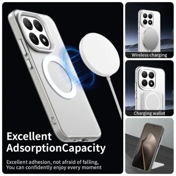 Калъф MagSafe – Xiaomi 15T – Techsuit CandyCase – Бял