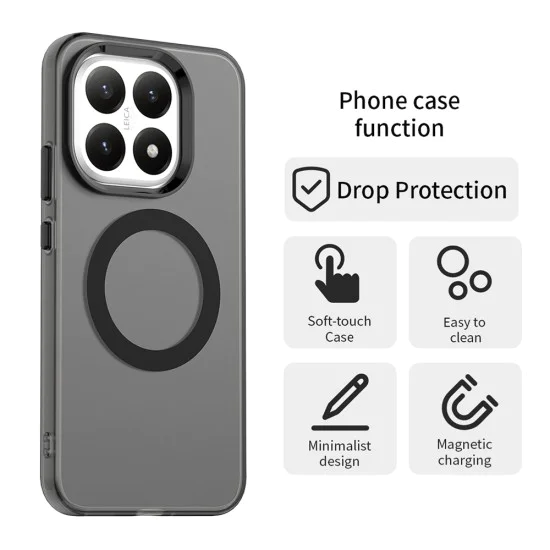 Калъф MagSafe – Xiaomi 15T – Techsuit CandyCase – Черен