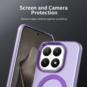 Калъф MagSafe – Xiaomi 15T – Techsuit CandyCase – Лилав